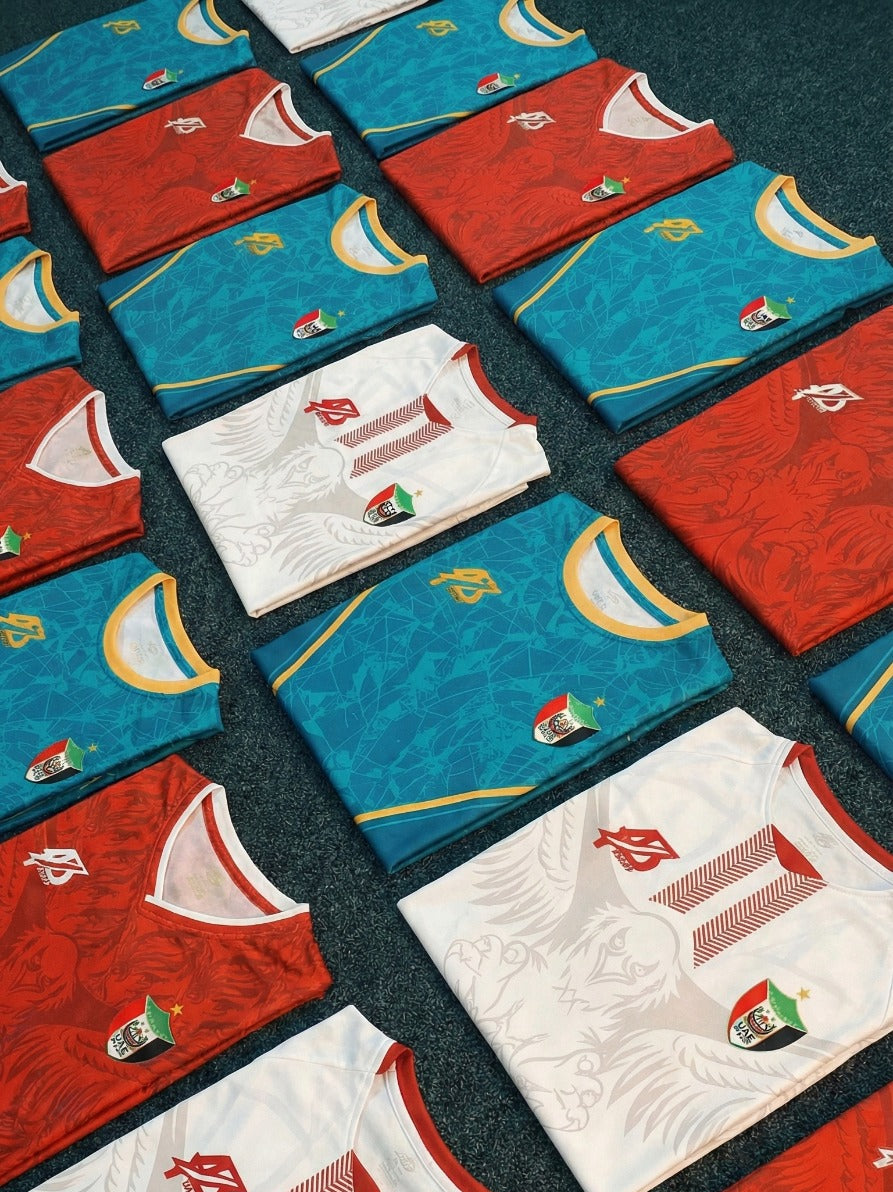 تيشيرتات المنتخب احمر/ابيض/اخضر 2025